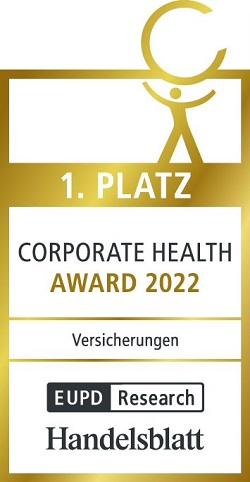 Siegel: Corporate Health Award Auszeichnung